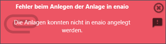 enaio® Outlook Add-In NG (Anlage-anlegen-Fehler)